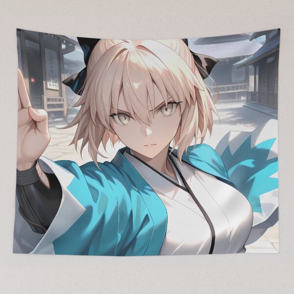 Item preview, Okita Souji Fate Grand Order Azure Shinsengumi Shrine Focus designed and sold by GABRIELMURPHY.
