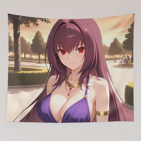Item preview, Scathach Fate Grand Order Sunset Garden Elegance designed and sold by GABRIELMURPHY.