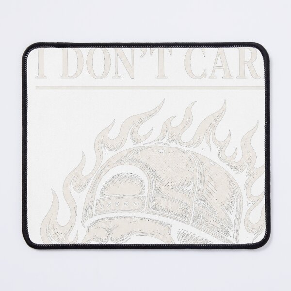 Item preview, Fun Fact I Don't Care Skull Cap Flames designed and sold by JMDesignHub.