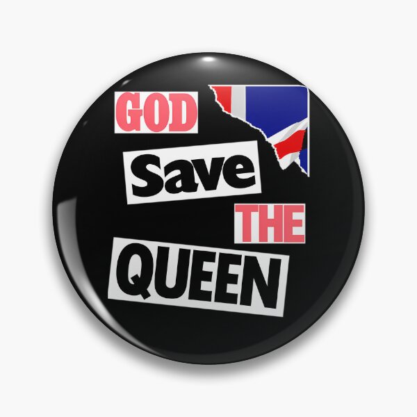 Item preview, Collage Style God Save The Queen designed and sold by Eva4EvaDesigns.