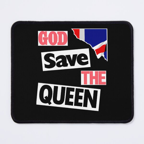 Item preview, Collage Style God Save The Queen designed and sold by Eva4EvaDesigns.