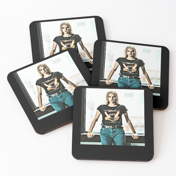 Item preview, Illustration of a Blonde Woman Leaning on a Window designed and sold by Eva4EvaDesigns.