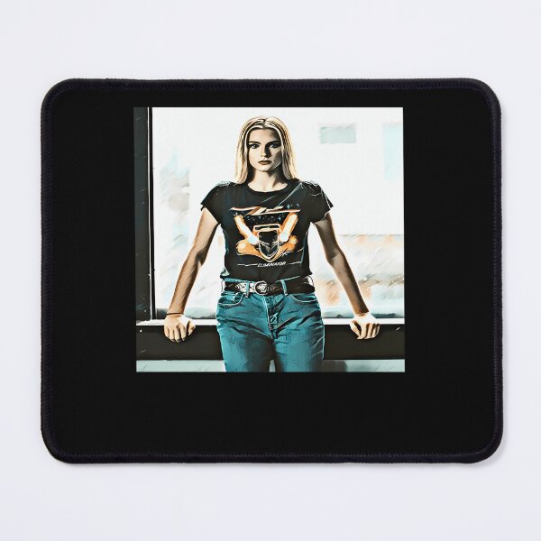 Item preview, Illustration of a Blonde Woman Leaning on a Window designed and sold by Eva4EvaDesigns.