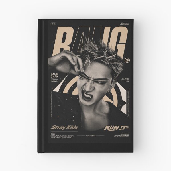 Item preview, Bang Chan Stray Kids World Tour RUN IT TEASER IMAGE poster han lee know changbin felix hyunjin seungmin IN kpop skz skzoo you make stray kids stay comeback designed and sold by SilkPajamas.