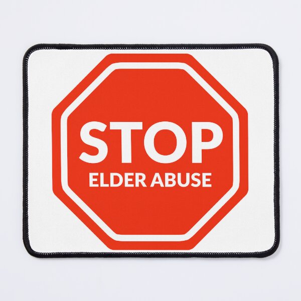 Item preview, Stop elder abuse  designed and sold by Rachel the Artist .