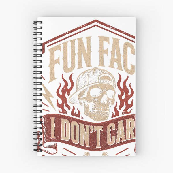 Item preview, Fun Fact I Don't Care Skull Cap Grunge Design designed and sold by JMDesignHub.