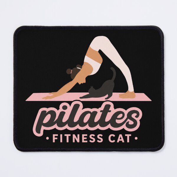 Item preview, Cute Pilates Fitness Cat Funny Yoga Workout Instructor Gift Shirt designed and sold by Digistore1221.