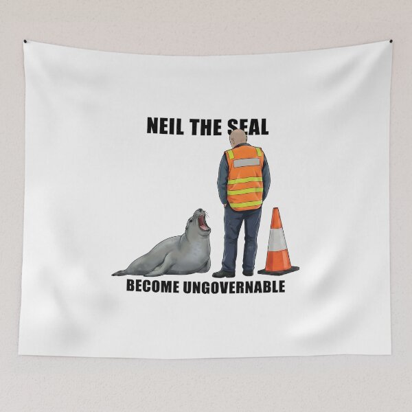 Item preview, Vintage Neil The Seal Become Ungovernable designed and sold by TomTeee15.