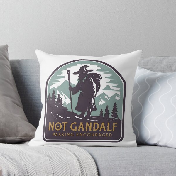 Item preview, Passing Encouraged Funny Hiking Trail Humor Design designed and sold by ronakris009.