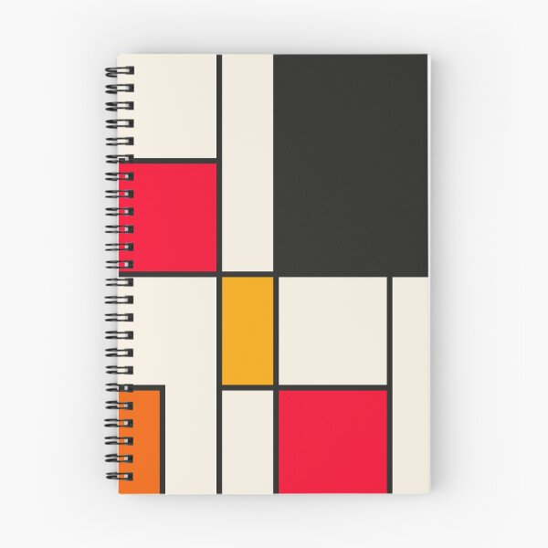 Item preview, De Stijl Grid Pattern | Primary Color Geometric Abstract Seamless Mid-Century Modern  designed and sold by Dino-Lune.