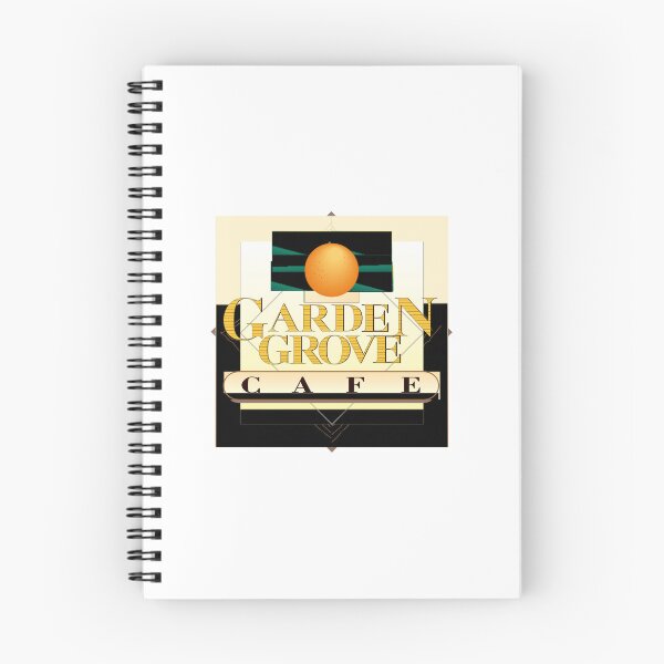 Item preview, Garden Grove Cafe Retro Orange Art Deco Logo designed and sold by Leonwaterfall.
