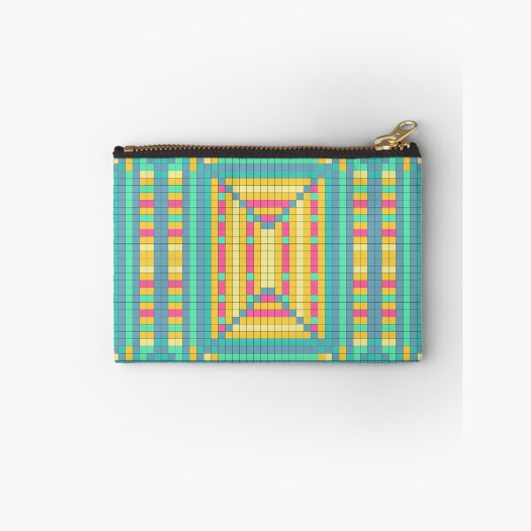 Item preview, Pixel Plaid Pattern Retro Geometric Art designed and sold by Zaya_art.