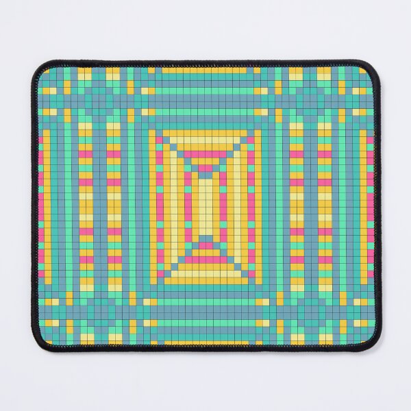 Item preview, Pixel Plaid Pattern Retro Geometric Art designed and sold by Zaya_art.