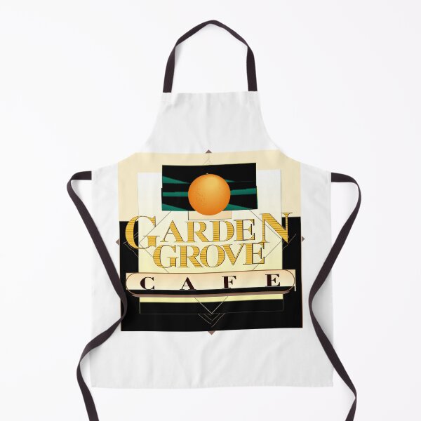 Item preview, Garden Grove Cafe Retro Orange Art Deco Logo designed and sold by Leonwaterfall.