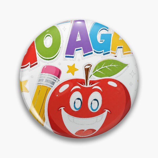 Item preview, Back to School Here We Go Again Welcome Back designed and sold by JMDesignHub.