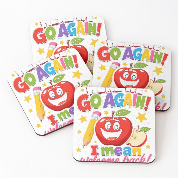 Item preview, Back to School Here We Go Again Welcome Back designed and sold by JMDesignHub.
