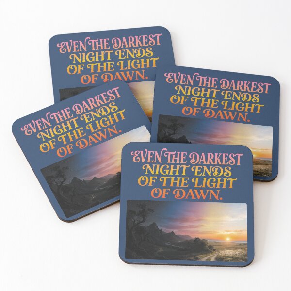 Item preview, Even the darkest night ends of the light of dawn_V4 designed and sold by ART-OF-ORION.