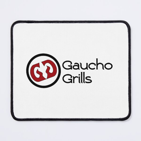 Item preview, Gaucho Grills Red Abstract Monogram Logo designed and sold by Leonwaterfall.