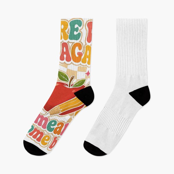 Item preview, Retro Back to School Here We Go Again Teacher designed and sold by JMDesignHub.