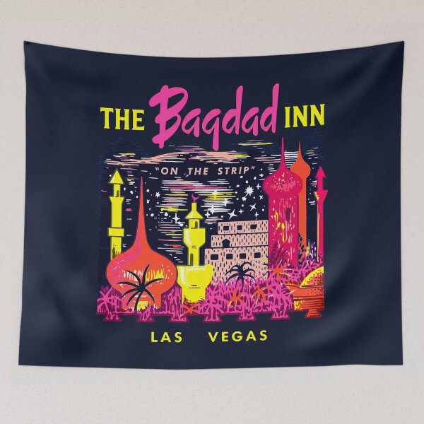 Aperçu de l'œuvre L'auberge Bagdad (Las Vegas, Nevada) créée et vendue par Corinne Alexa Jackson.