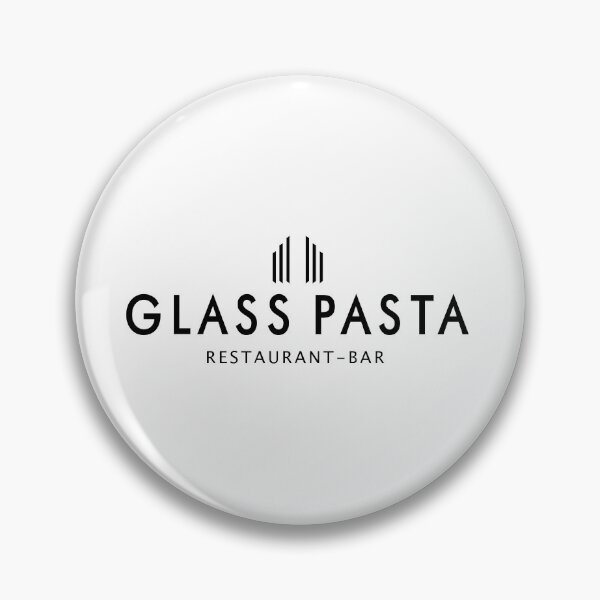 Item preview, Glass Pasta Solid Black Minimalist Dark Mode Aesthetic designed and sold by Leonwaterfall.