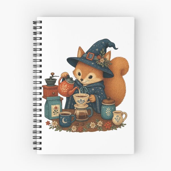 Item preview, Witch Squirrel Coffee Brewery designed and sold by AtlantiqArt.