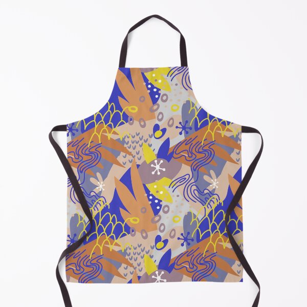 Item preview, Abstract Floral Pattern Colorful Retro Botanical Art designed and sold by Zaya_art.