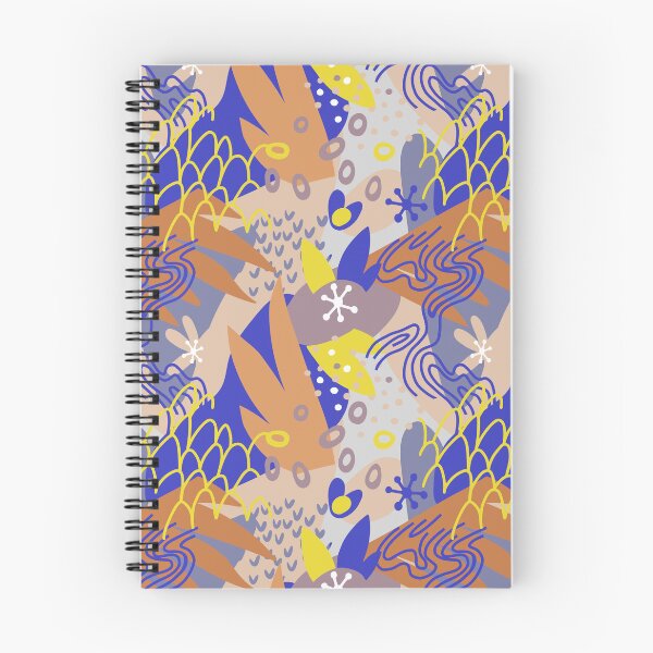 Item preview, Abstract Floral Pattern Colorful Retro Botanical Art designed and sold by Zaya_art.
