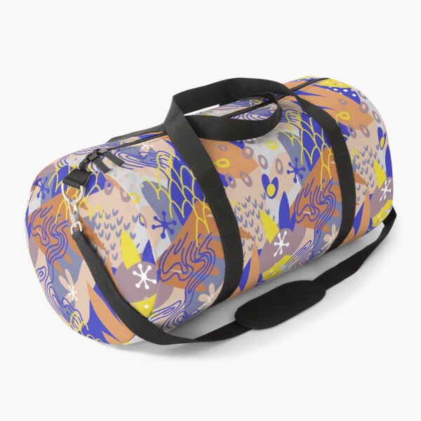 Item preview, Abstract Floral Pattern Colorful Retro Botanical Art designed and sold by Zaya_art.