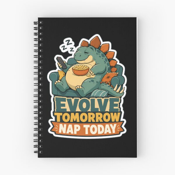 Item preview, Evolve Tomorrow Nap Today Lazy Stegosaurus Funny Design designed and sold by Tong4130.