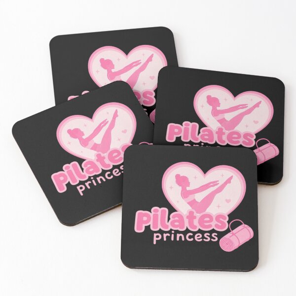Item preview, Cute Pilates Princess Aesthetic Pink Heart Workout Fitness Gift Shirt designed and sold by Digistore1221.