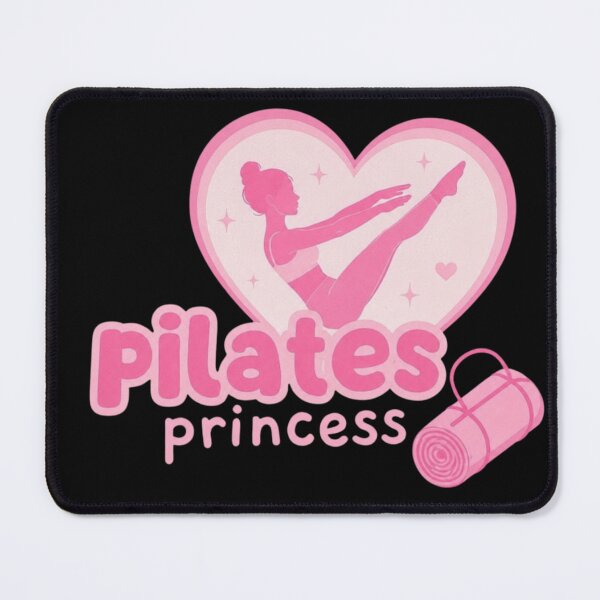 Item preview, Cute Pilates Princess Aesthetic Pink Heart Workout Fitness Gift Shirt designed and sold by Digistore1221.