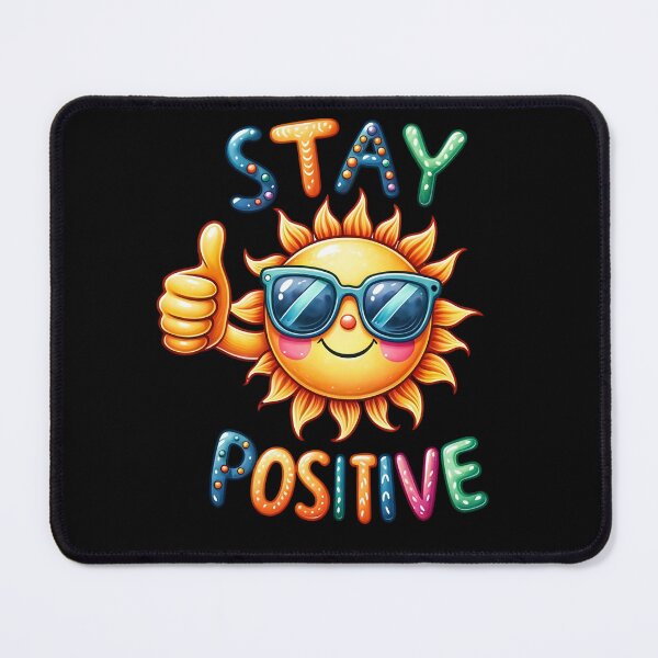 Item preview, Stay Positive | Cute Happy Sunshine Thumbs Up Design designed and sold by Jen.Lou.