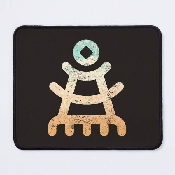 Item preview, Aztec Symbols - Volcano designed and sold by Frank J. Art.
