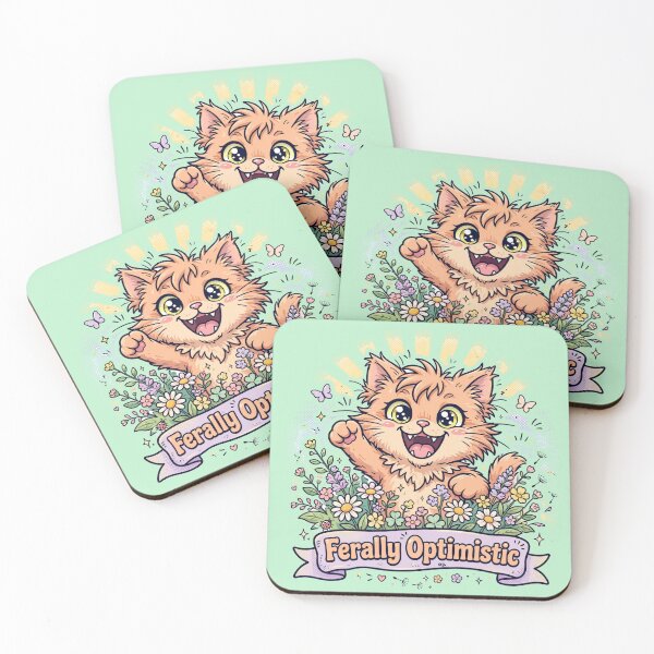 Item preview, Ferally Optimistic designed and sold by HAYA6395.