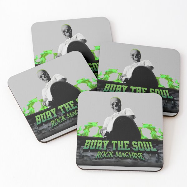 Item preview, Bury The Soul Rock Machine Skull Metal designed and sold by Balggonech.