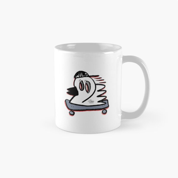 Item preview, Funny Skater Duck Wearing Backward Cap Illustration designed and sold by CuriousKingShop.