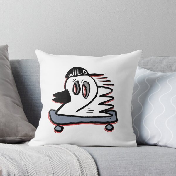Item preview, Funny Skater Duck Wearing Backward Cap Illustration designed and sold by CuriousKingShop.