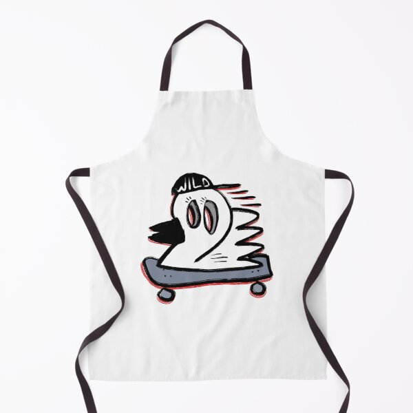 Item preview, Funny Skater Duck Wearing Backward Cap Illustration designed and sold by CuriousKingShop.