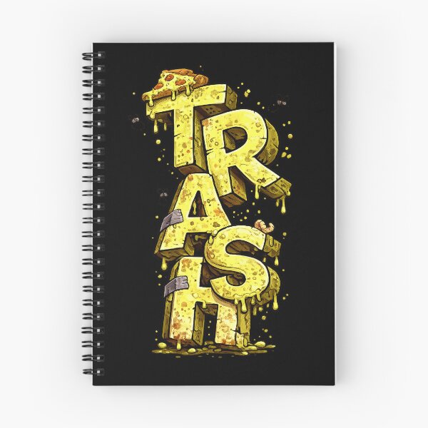 Item preview, Trash Culture Grunge Melting Cheese Pizza Typography designed and sold by snewen.