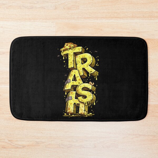 Item preview, Trash Culture Grunge Melting Cheese Pizza Typography designed and sold by snewen.