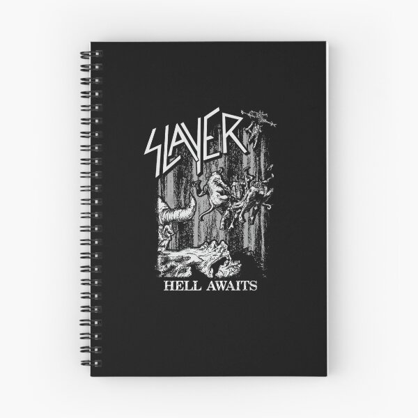 Item preview, Slayer Monochrome Hell Awaits Design designed and sold by wilmottkend.