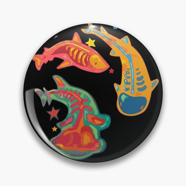 Item preview, Colorful Enigma Shark Art Drawing designed and sold by OMITTEROMINOUS.