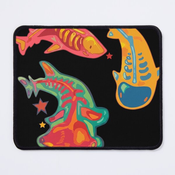 Item preview, Colorful Enigma Shark Art Drawing designed and sold by OMITTEROMINOUS.