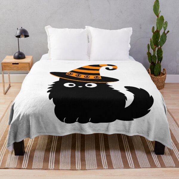 Item preview, Halloween Black Cat Cute designed and sold by The Retromotel.