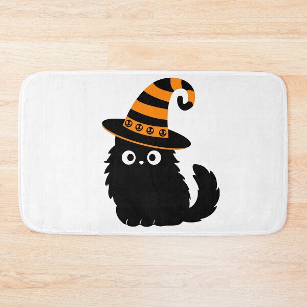 Item preview, Halloween Black Cat Cute designed and sold by The Retromotel.