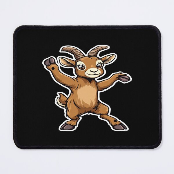 Item preview, Dabbing mountain goat designed and sold by NDstudio.