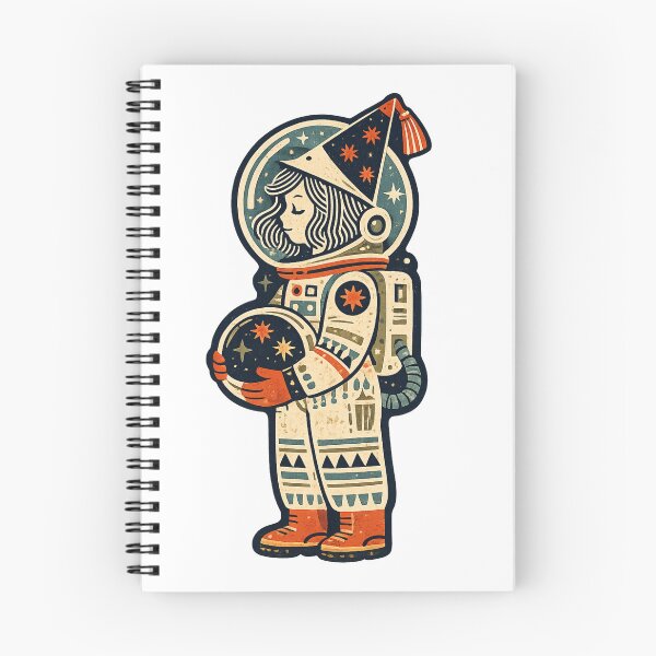 Item preview, Witch Astronaut  designed and sold by AtlantiqArt.