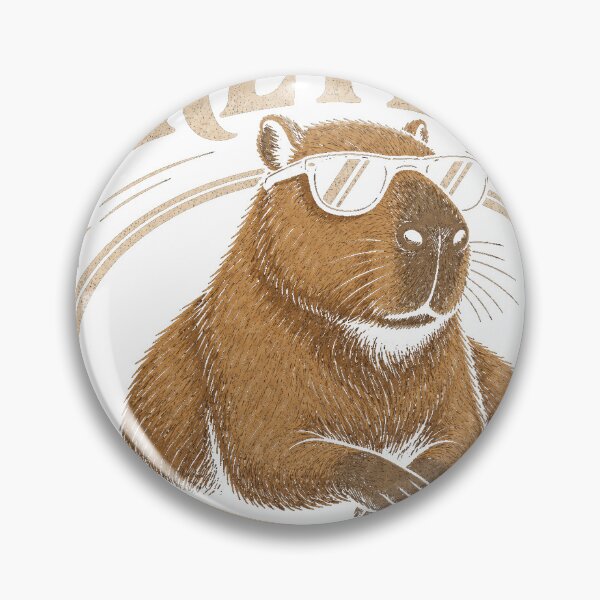 Item preview, Pretend I'm a Capybara Funny Sunglasses Animal designed and sold by JMDesignHub.