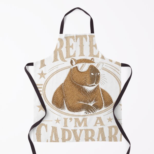 Item preview, Pretend I'm a Capybara Funny Sunglasses Animal designed and sold by JMDesignHub.